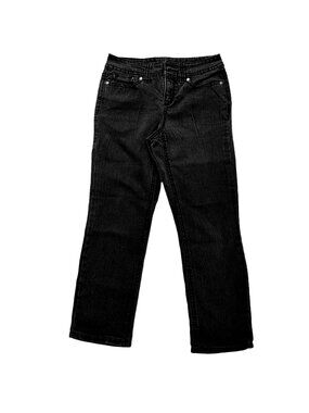 Code Blue Annette Boot Cut Jeans Womens Size 4 Regular Mid Rise Stretch Black